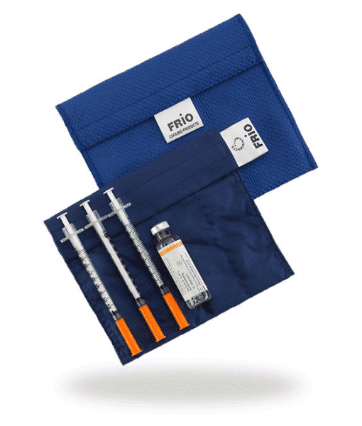 FRIO Extra Small Insulin Cooling Wallet Blue