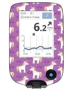 Freestyle Libre Handheld Sticker Unicorns