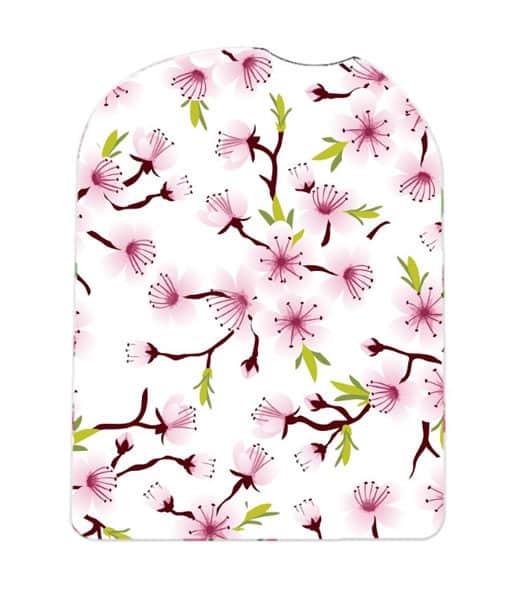 Omnipod POD Sticker by ETC White Cherry Blossom