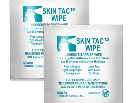 Skin Tac Adhesive Wipes 2 pack