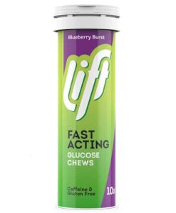 Lift Fast-Acting Glucose Chews Blueberry