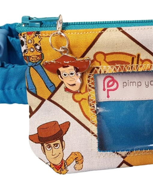 Insulin Pump Pouch Woody Close Up