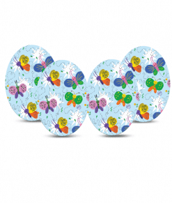 Cute Butterflies Medtronic 4 pack