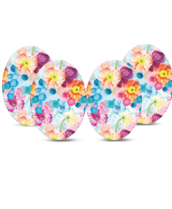 ExpressionMed Medtronic Watercolour Poppies Tape