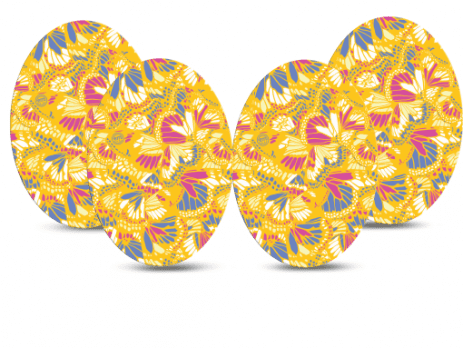 ExpressionMed Medtronic Yellow Butterflies Tape