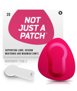 Not Just a Patch Dexcom G5/6, MiaoMiao, Libre & Medtronic Pink MiaoMiao
