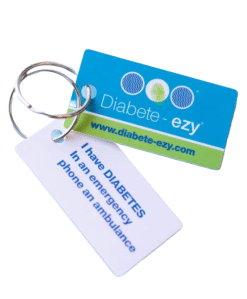 Medi-alert Key Tags 5 pack by Diabete-ezy
