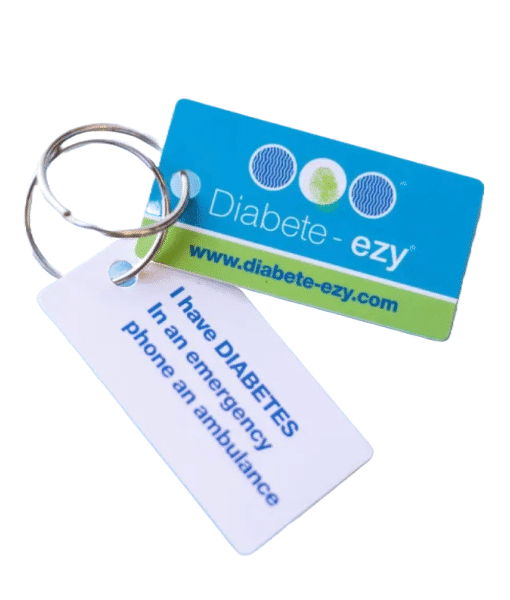 Medi-alert Key Tags 5 pack by Diabete-ezy