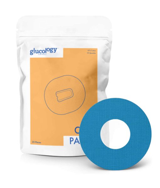 Glucology Freestyle Libre CGM Patches Blue