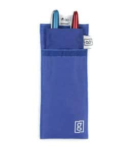 Glucology Duo Pouch Blue with pens
