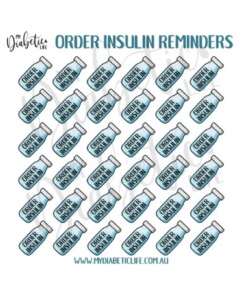 Insulin Order Stickers