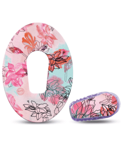 ExpressionMed Whimsical Blossoms Dexcom G6 Tape and Sticker