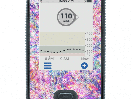 My Diabetic Life Dexcom G6 Receiver Sticker Rainbow Mandalas