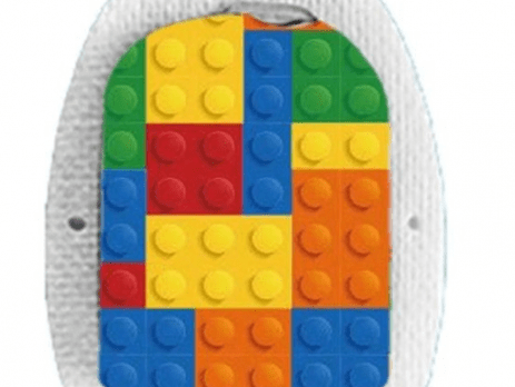 My Diabetic Life Omnipod Insulin Pod Sticker Lego