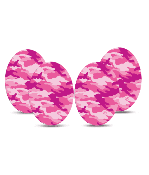 Pink Camo Medtronic 4 pack
