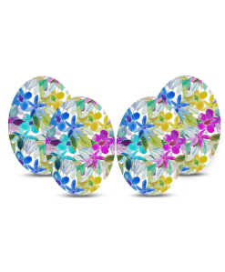 ExpressionMed Medtronic Watercolour Floral Tape