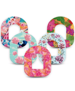 ExpressionMed Omnipod Colourful Florals Variety Pack