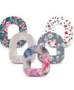 ExpressionMed Omnipod Frosty Florals Variety Pack