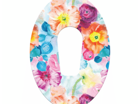 ExpressionMed Dexcom G6 Watercolour Poppies Patch