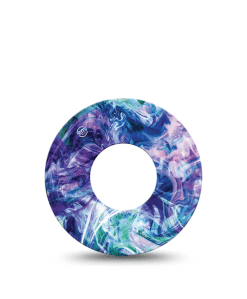 ExpressionMed Libre Tape Purple Swirl