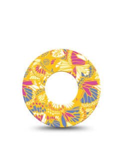 ExpressionMed Libre Tape Yellow Butterflies