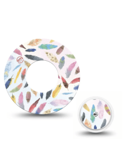 ExpressionMed Libre Feathers Tape and Sticker
