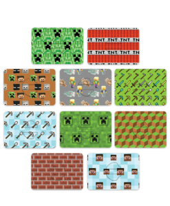 Rockadex Medtronic Patches Minecraft Variety Pack