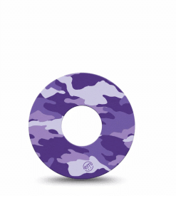 ExpressionMed Purple Camo Infusion Set Patches