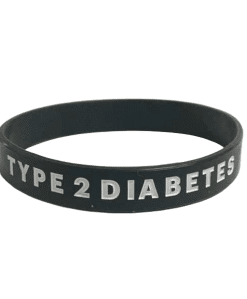 Type 2 Medical ID Wristband Black