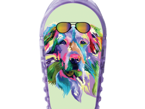 ExpressionMed Party Dog Dexcom G6 Sticker