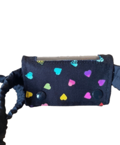 T:Slim Pump Pouch with Vinyl Screen Hearts