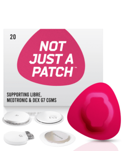 Not Just A Patch for Libre & Medtronic Hot Pink