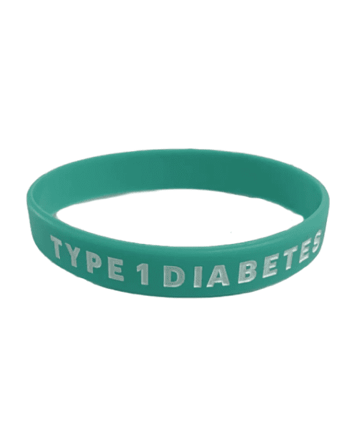Type 1 Medical ID Band Adult Teal