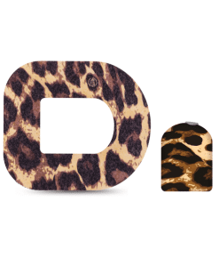 ExpressionMed Leopard Omnipod Tape and Sticker