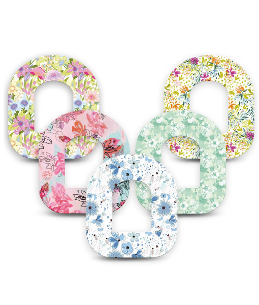 ExpressionMed Omnipod Pastel Flowers Variety Pack