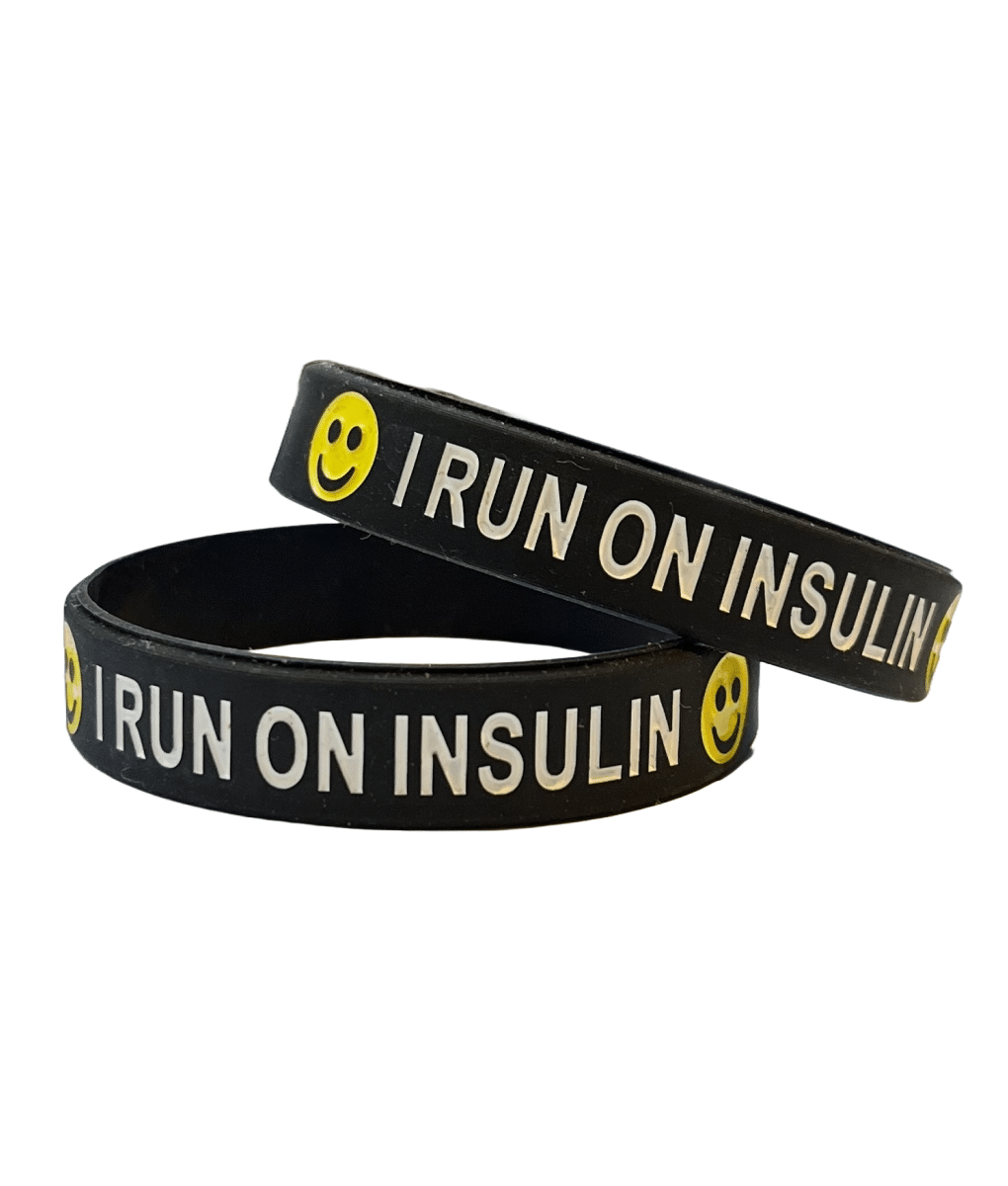 I run on insulin black
